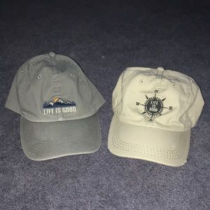 bundle - two life is good hats